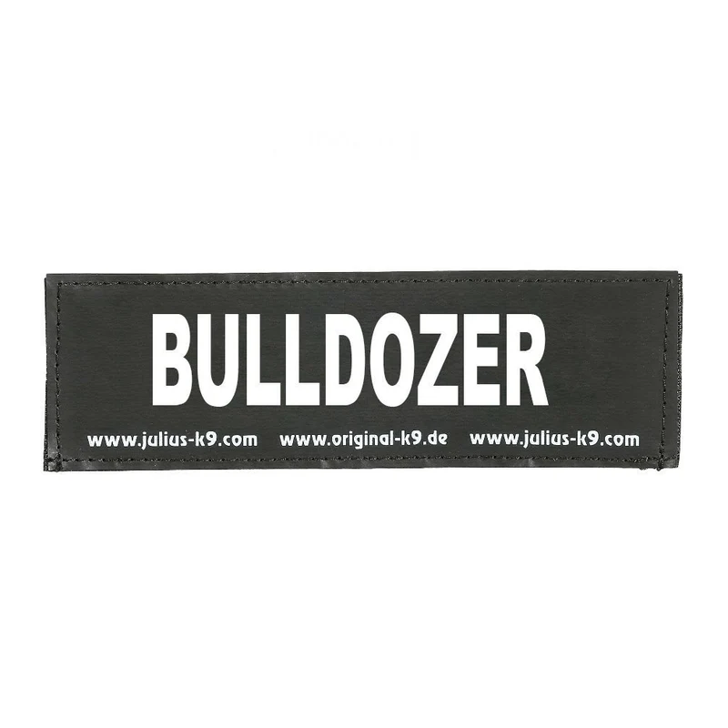 Julius K9 Logo Klettsticker groß A - F
