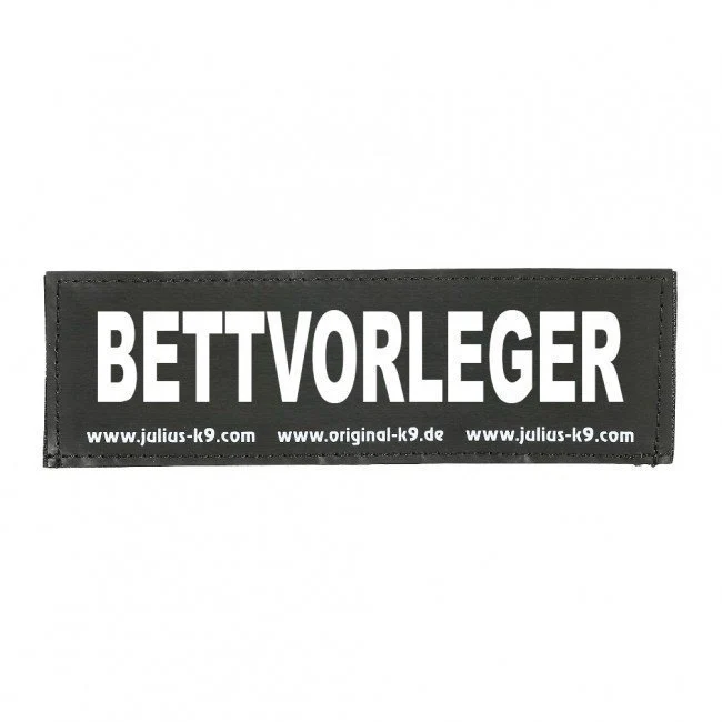 Julius K9 Logo Klettsticker groß A - F
