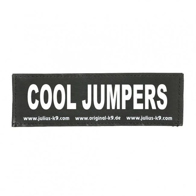 Julius K9 Logo Klettsticker groß A - F