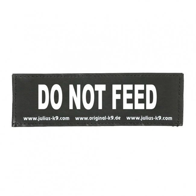 Julius K9 Logo Klettsticker groß A - F