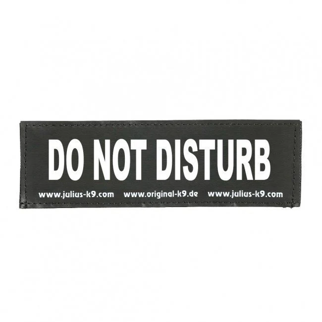 Julius K9 Logo Klettsticker groß A - F
