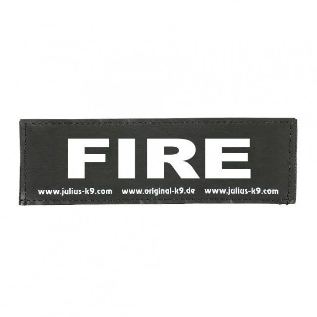 Julius K9 Logo Klettsticker groß A - F