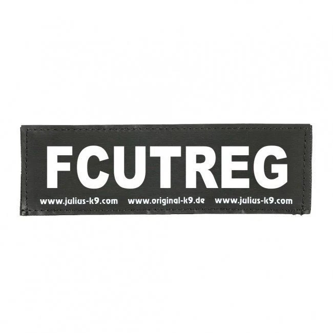 Julius K9 Logo Klettsticker groß A - F