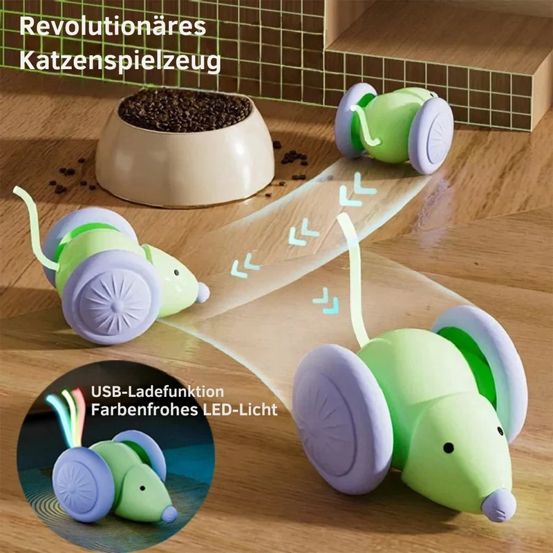 Automatische KI-Maus für Katzen