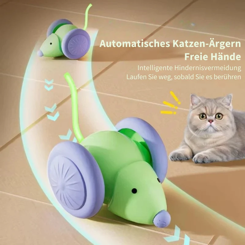 Automatische KI-Maus für Katzen