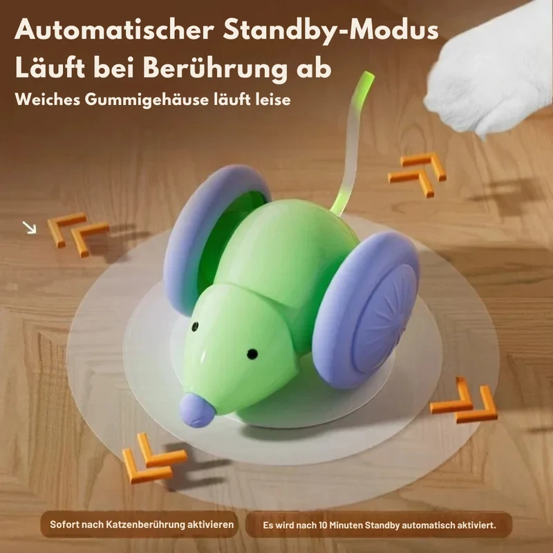 Automatische KI-Maus für Katzen