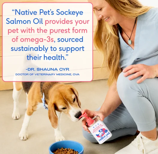 Native Pet Sockeye Salmon Oil 8oz