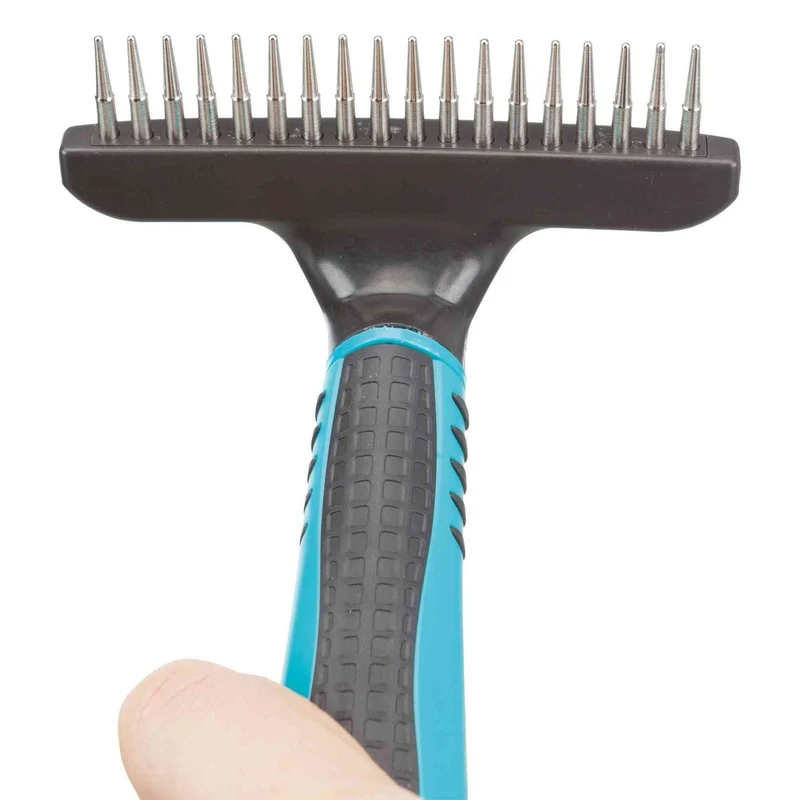 Fell Entfilzer mit rotierenden Zinken