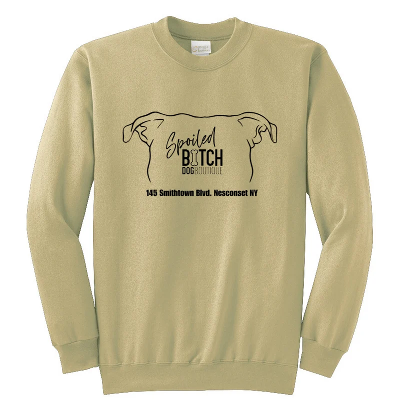 Spoiled Bitch Logo Crewneck