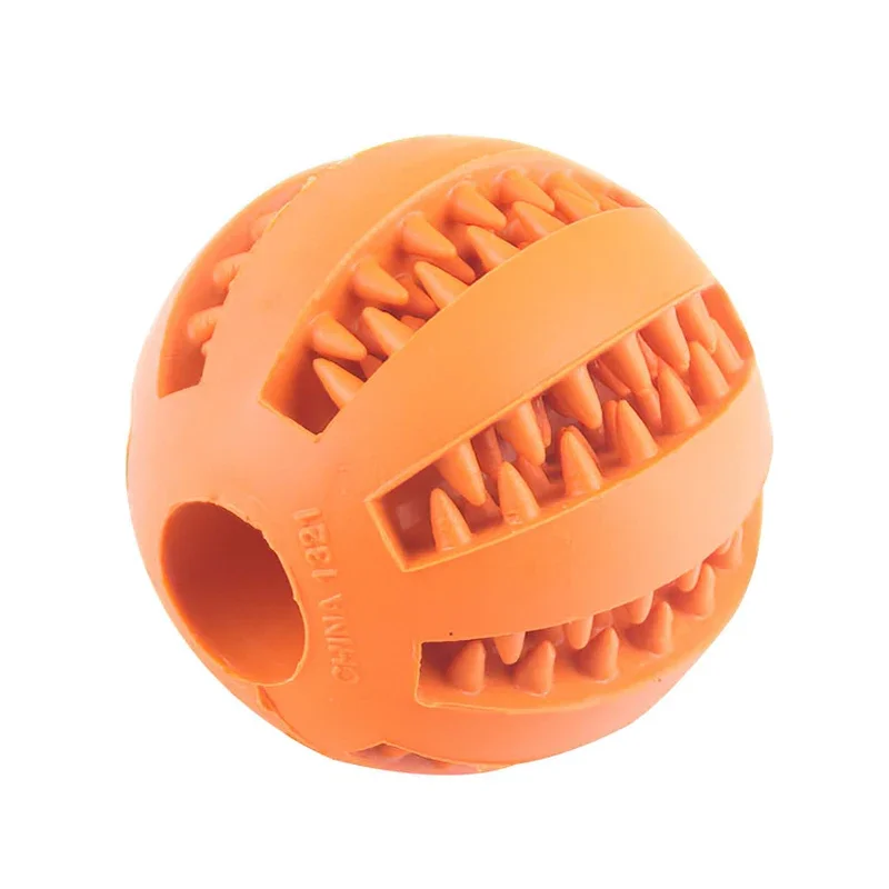 Zahnpflege Hundeball für aktives Spielen