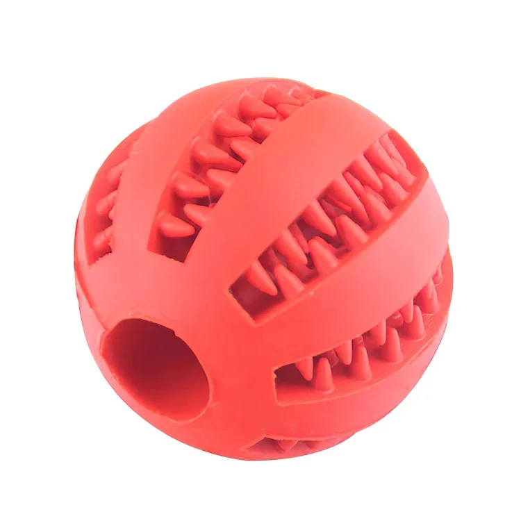 Zahnpflege Hundeball für aktives Spielen