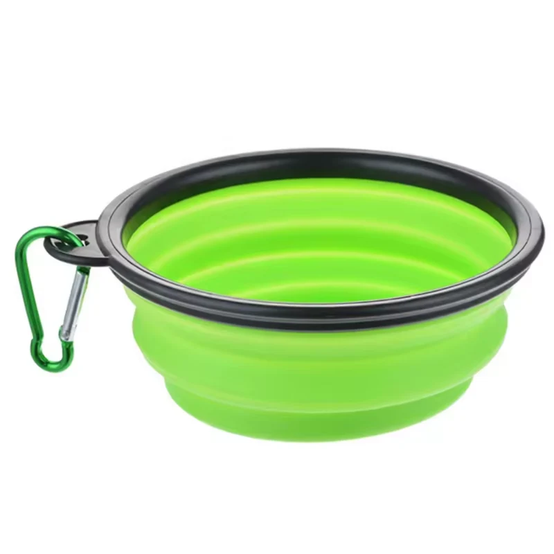 Faltbarer Silikon-Futternapf mit Frisbee-Funktion