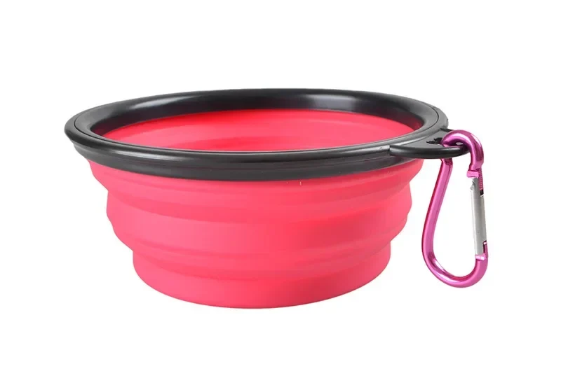 Faltbarer Silikon-Futternapf mit Frisbee-Funktion
