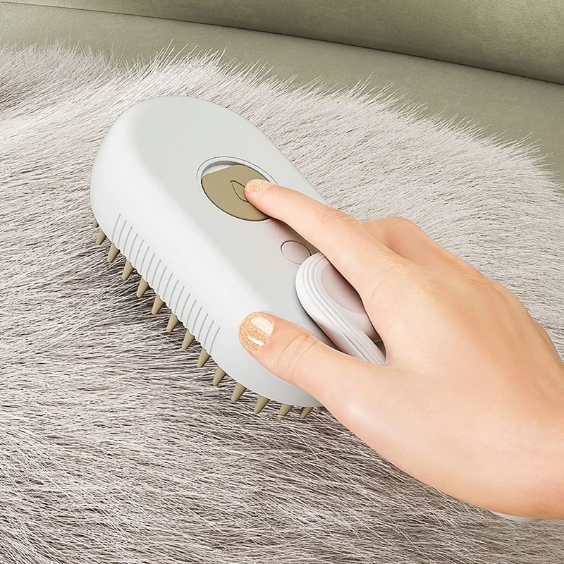3-in-1 Elektrische Dampfbürste für Hunde & Katzen