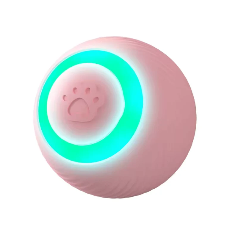Bewegungsaktiver LED-Spielball für Katzen & kleine Hunde