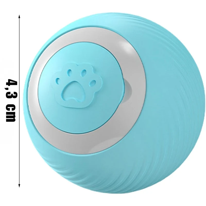 Bewegungsaktiver LED-Spielball für Katzen & kleine Hunde