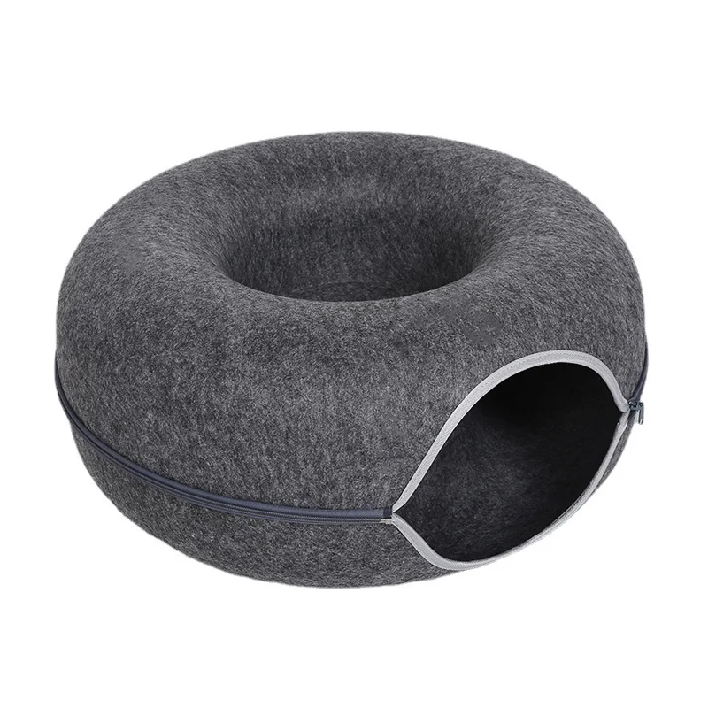 Premium Filz-Katzenbett für zwei Katzen