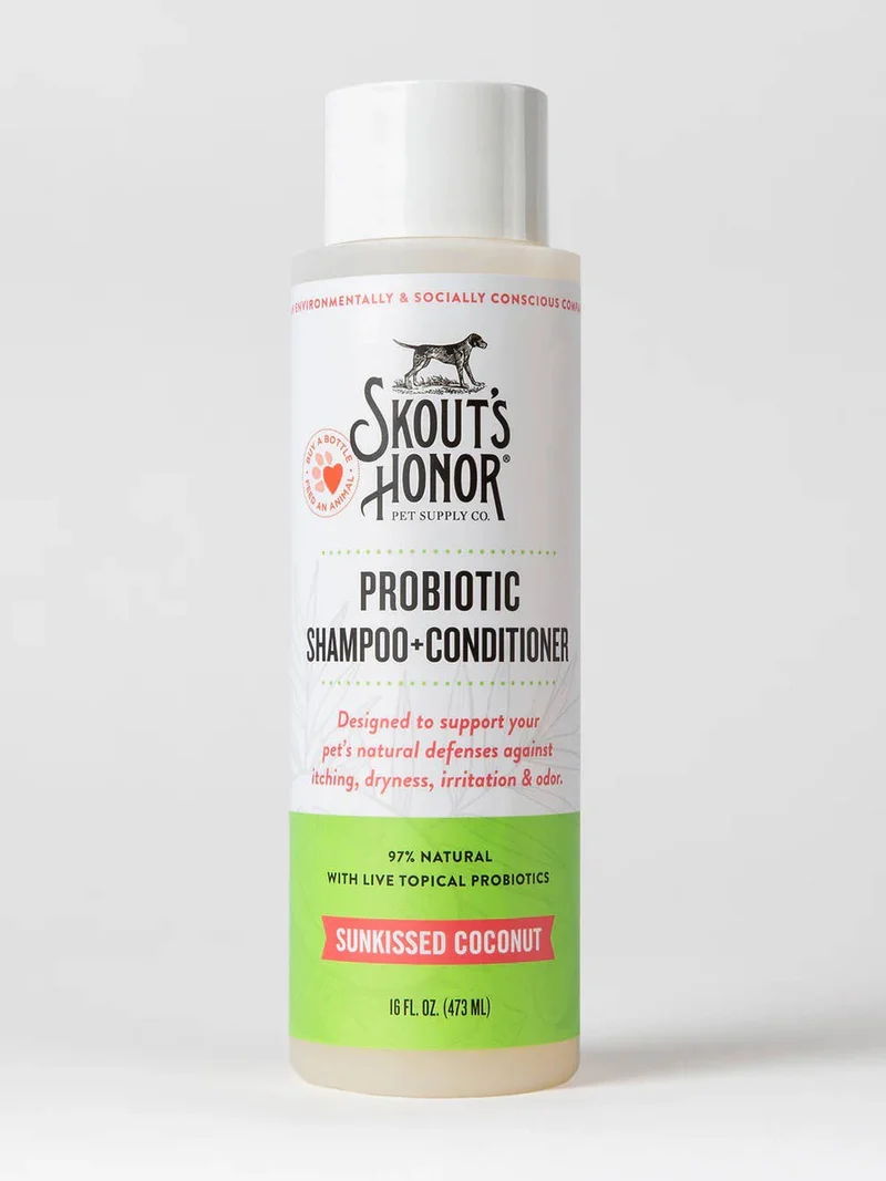Skout's Honor Probiotic Shampoo/Conditioner 16oz