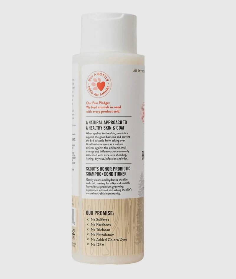 Skout's Honor Probiotic Shampoo/Conditioner 16oz
