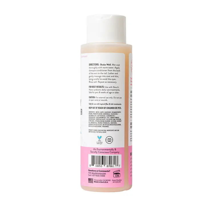 Skout's Honor Probiotic Shampoo/Conditioner 16oz
