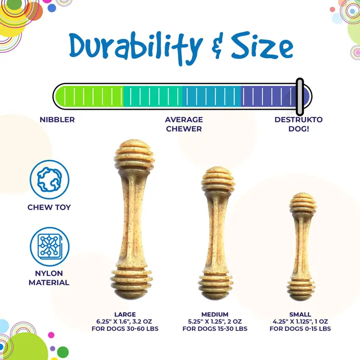 Honey Nylon Enrichment Toy