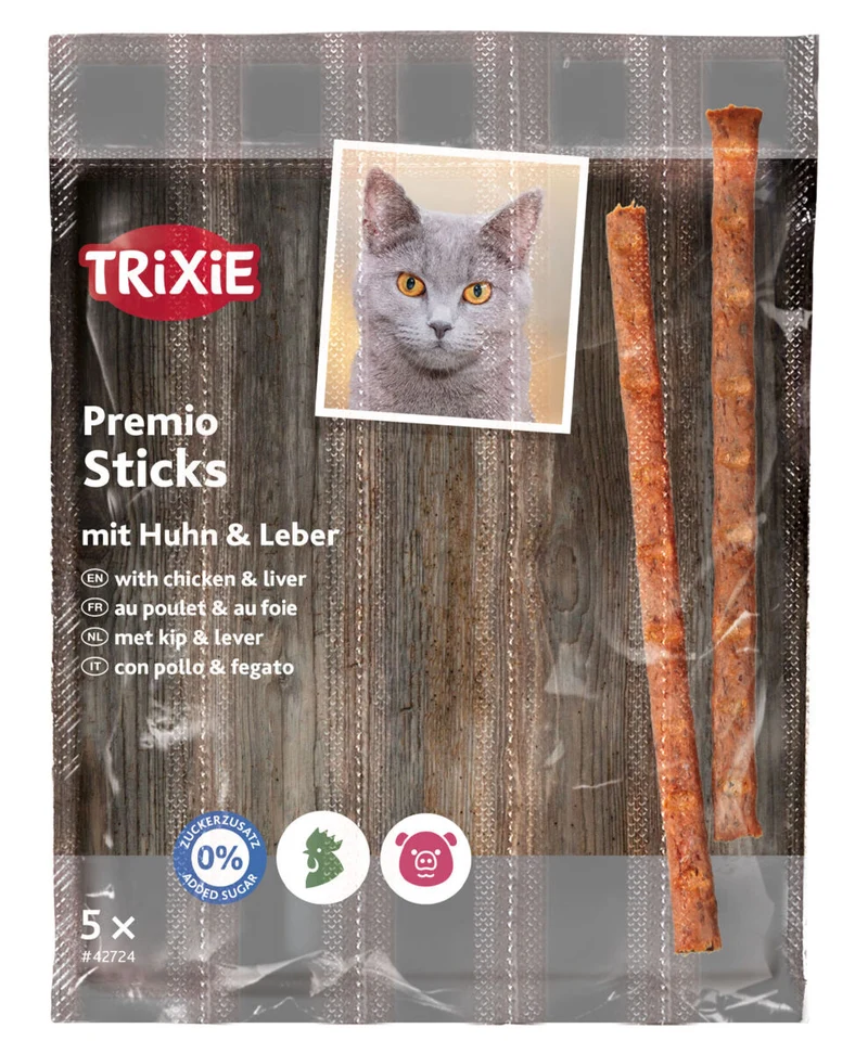 Premio Sticks mit Huhn & Leber