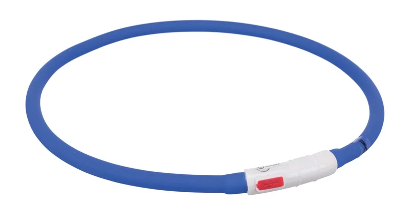Hundeleuchthalsband mit Click-Verschluss, wiederaufladbar