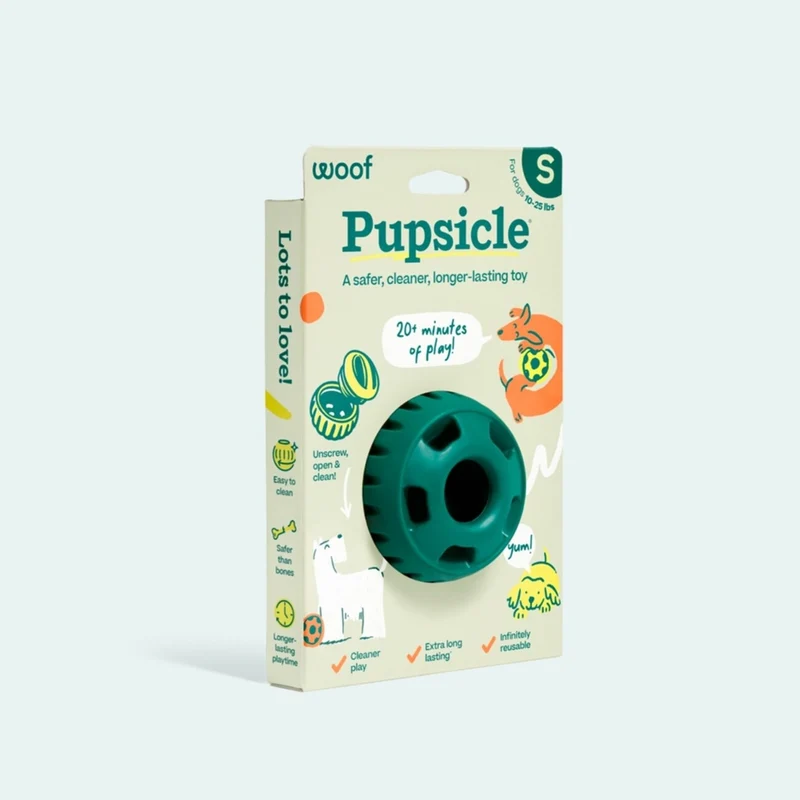 Pupsicle Grün – Kühlender Schleckspaß für deinen Hund 🐶