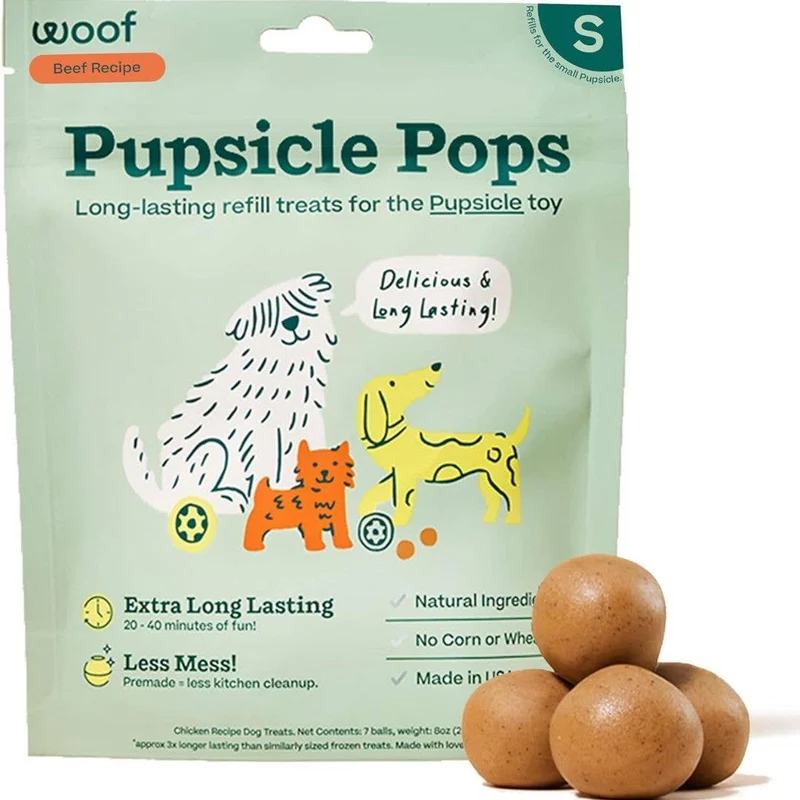 Beef & Peanut Butter Pupsicle Pops