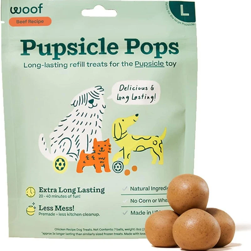Beef & Peanut Butter Pupsicle Pops