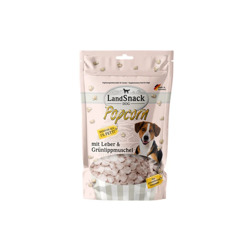 LandSnack Hunde Popcorn mit Leber