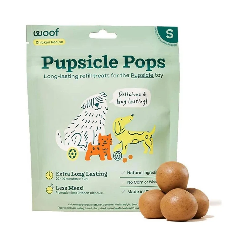 Chicken & Peanut Butter Pupsicle Pops
