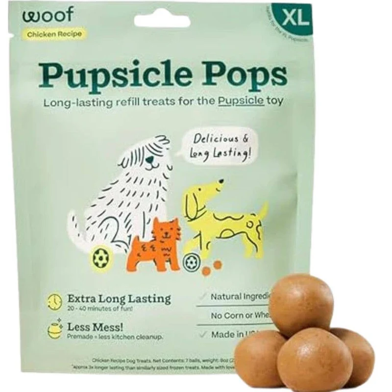 Chicken & Peanut Butter Pupsicle Pops