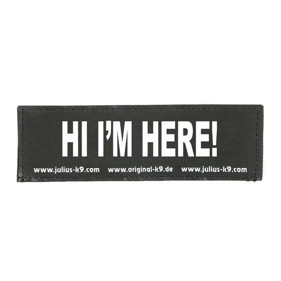 Julius K9 Logo Klettsticker groß G-L