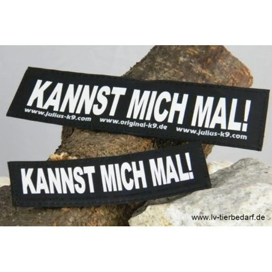 Julius K9 Logo Klettsticker groß G-L