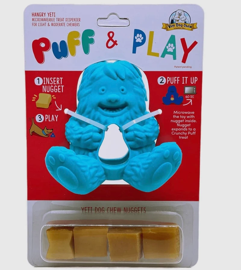 Yeti Dog Chew Puff & Play Hangry Yeti