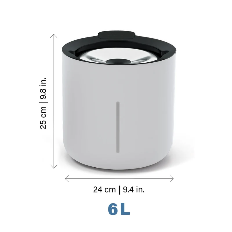 Zeus Oasis Trinkbrunnen für Hunde 3L oder 6L Volumen