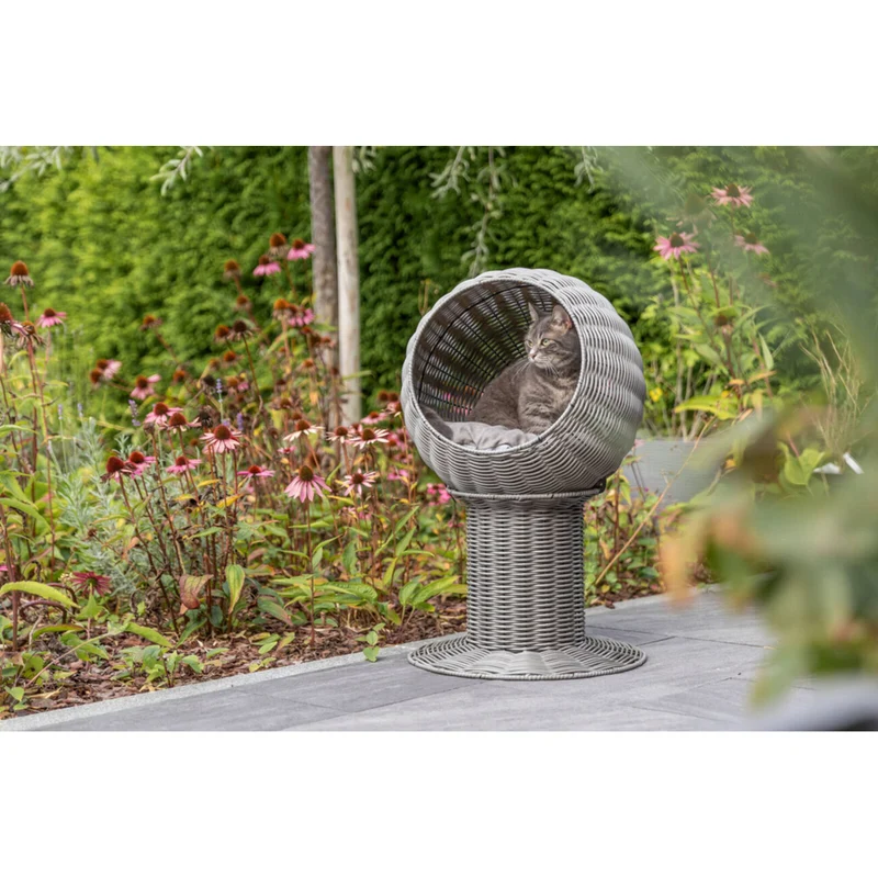 TRIXIE Outdoor Höhle Amalia – Dein kuscheliges Katzen- & Hundeparadies