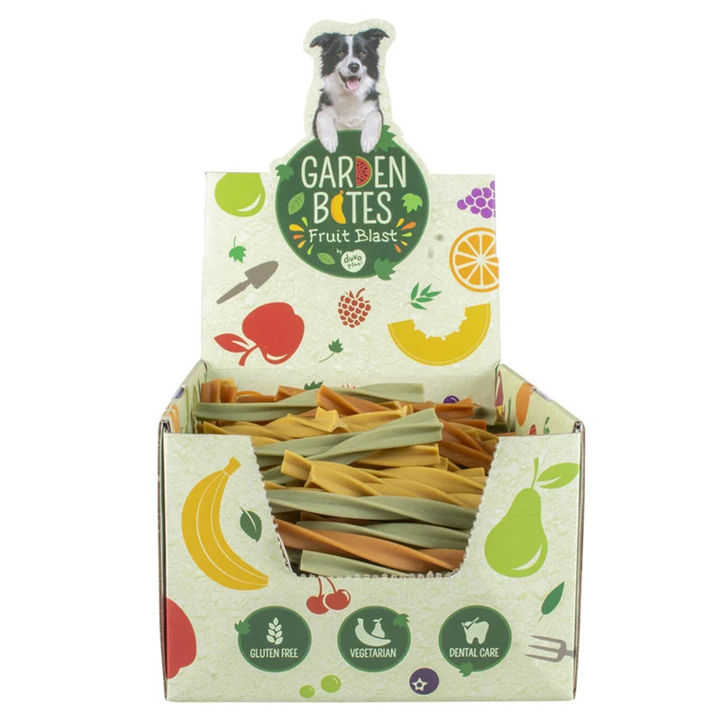 Garden Bites Fruity Dental Swirls S - Fruchtiger Hundesnack 🐶