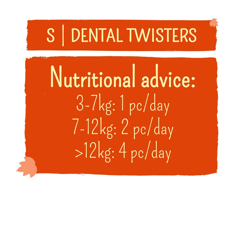Garden Bites Dental Twisters S - Veggie-Snack für Hunde