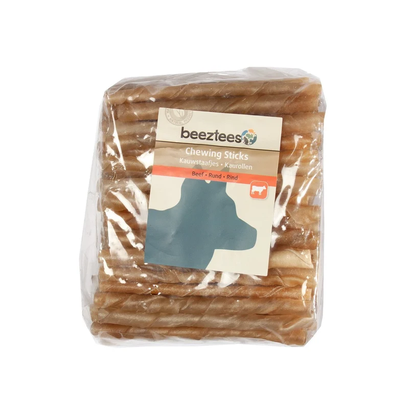 Beeztees Kaustick für Hunde Rinderhaut