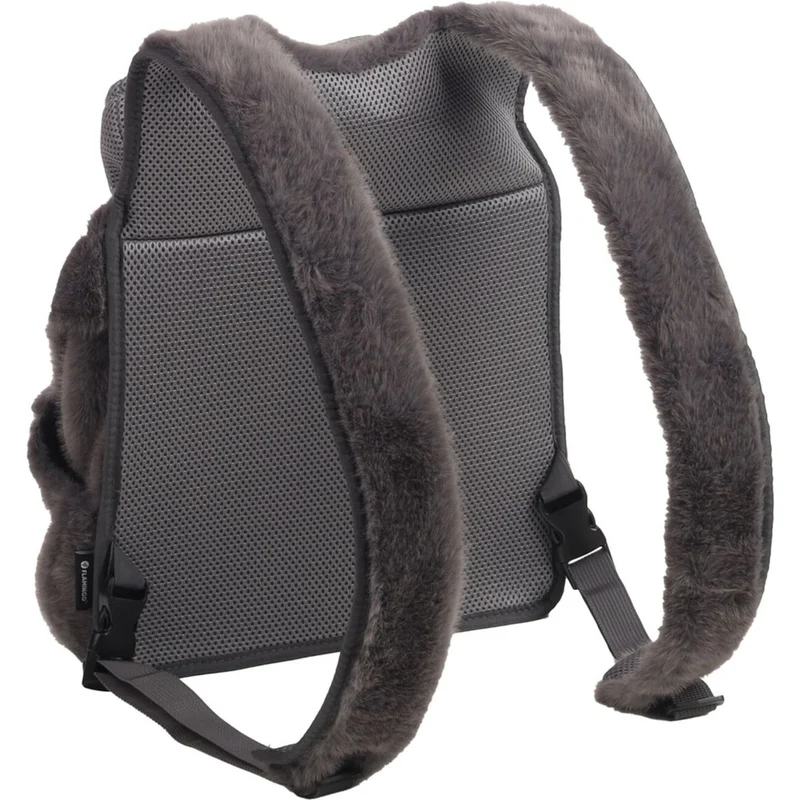 Flamingo Hunde Fronttasche Tate Grau – Dein treuer Begleiter