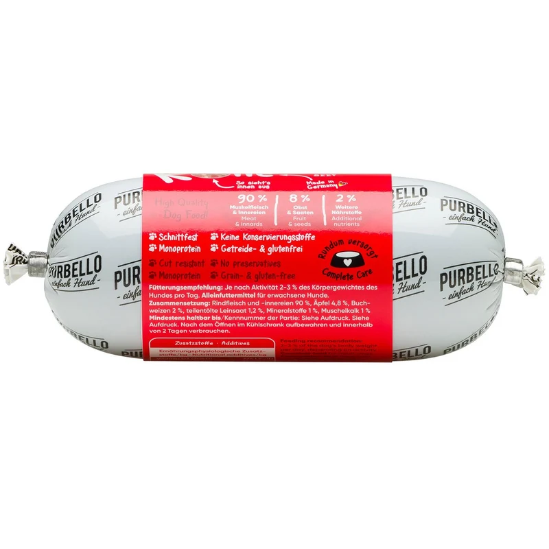 PurBello Hundewurst Hundefutter