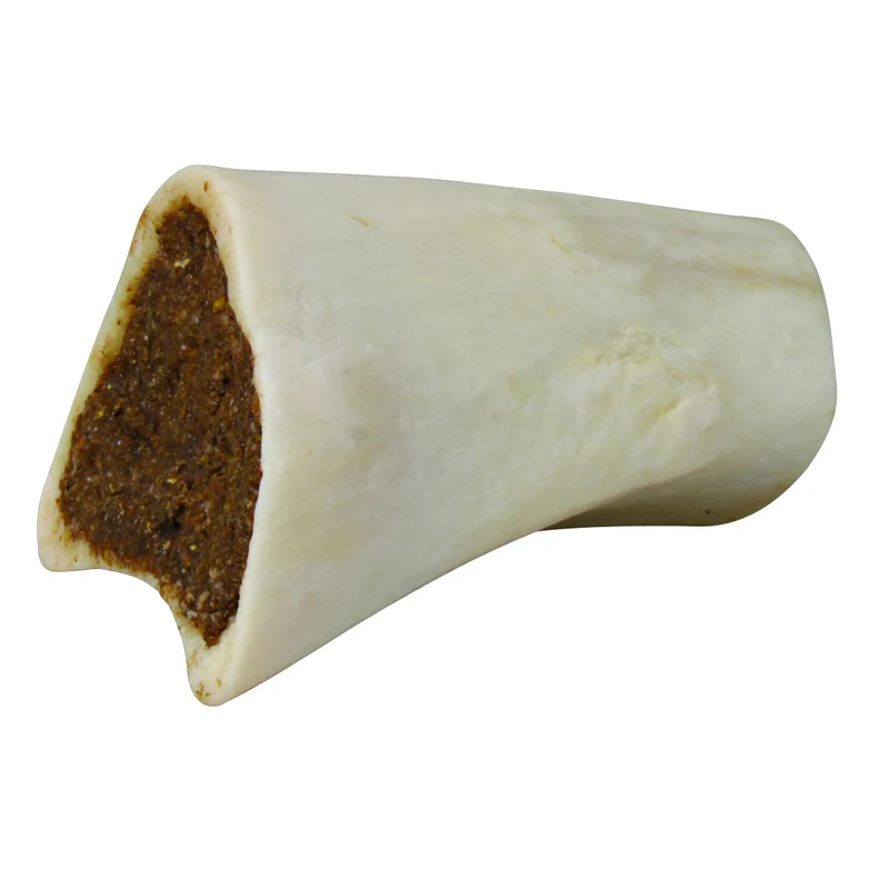 Schienbein-Knochen für Hunde, gefüllt