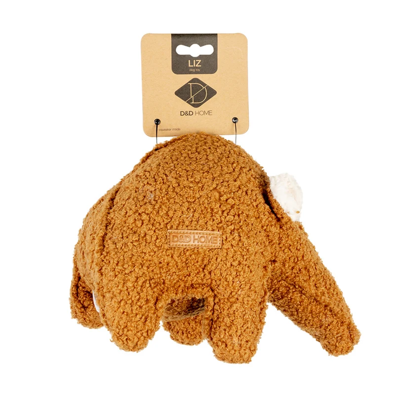 D&D Home Liz Hundespielzeug aus weichem Teddystoff
