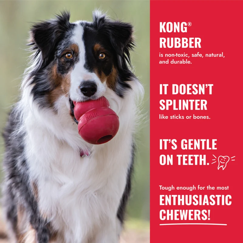 KONG Goodie Bone XL – Robuster Kauknochen aus Naturkautschuk | befüllbar | 26 cm