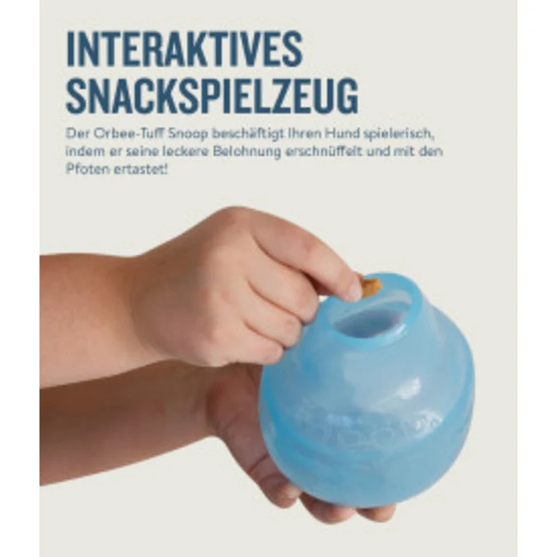 Orbee-Tuff Snoop Ø ca. 12,5 cm Interaktives Snackspielzeug
