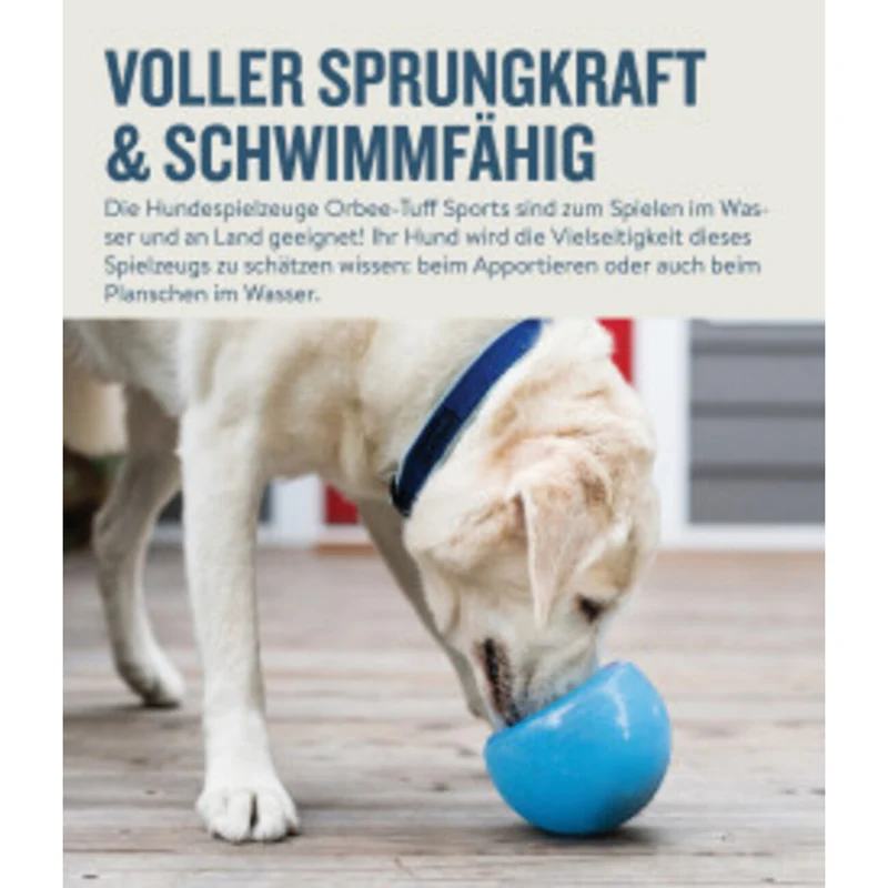 Orbee-Tuff Snoop Ø ca. 12,5 cm Interaktives Snackspielzeug