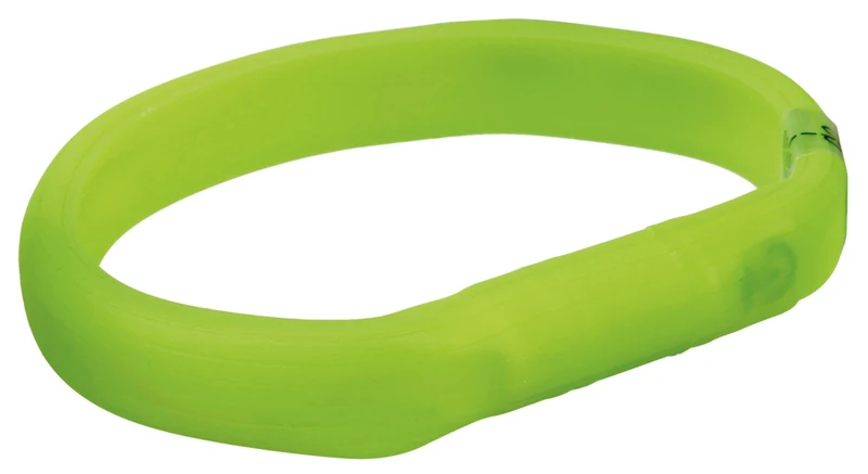 grün leuchtendes Hundehalsband, wiederaufladbar