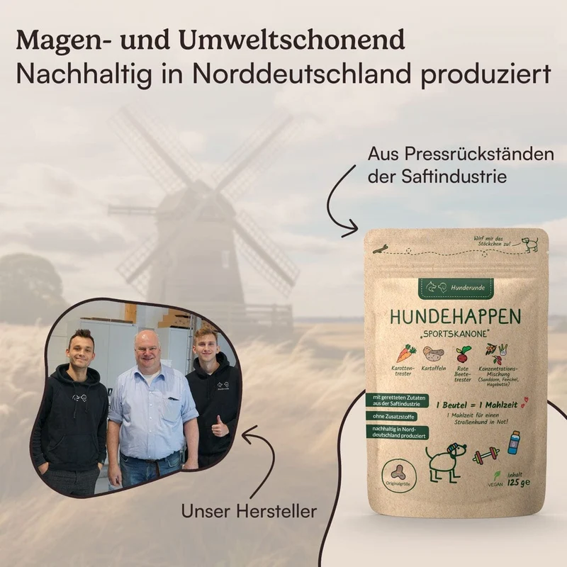 Vegane Hundehappen Sportskanone